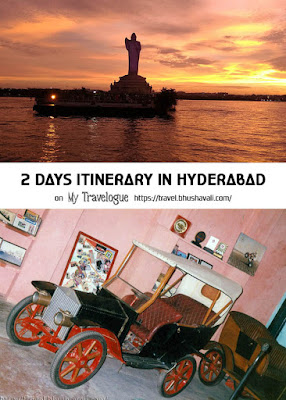 2 days itinerary Hyderabad Pinterest