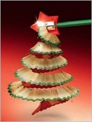 arvore-de-natal-com-aparas-de-lapis