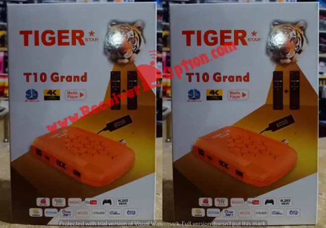 TIGER T10 GRAND HD RECEIVER NEW SOFTWARE V1.68 15 AUGUST 2022