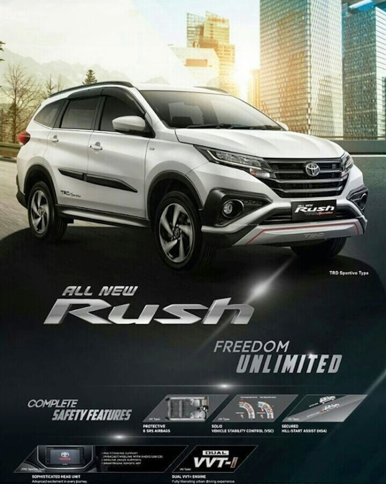 BROSUR HARGA MOBIL  ALL NEW TOYOTA RUSH  SEMARANG 2021  