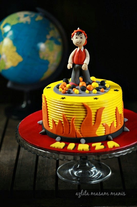 BoBoiBoy Cake - masam manis