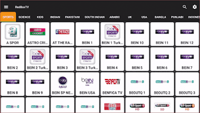 RedBox TV apk, تطبيق لمشاهدة المباريات والقنوات المشفرة