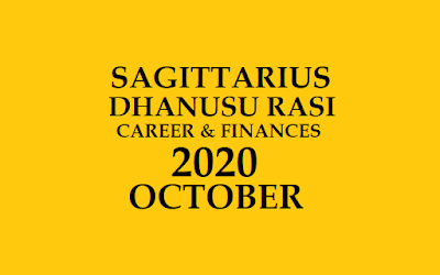 Sagittarius Daily Horoscope 2020 October