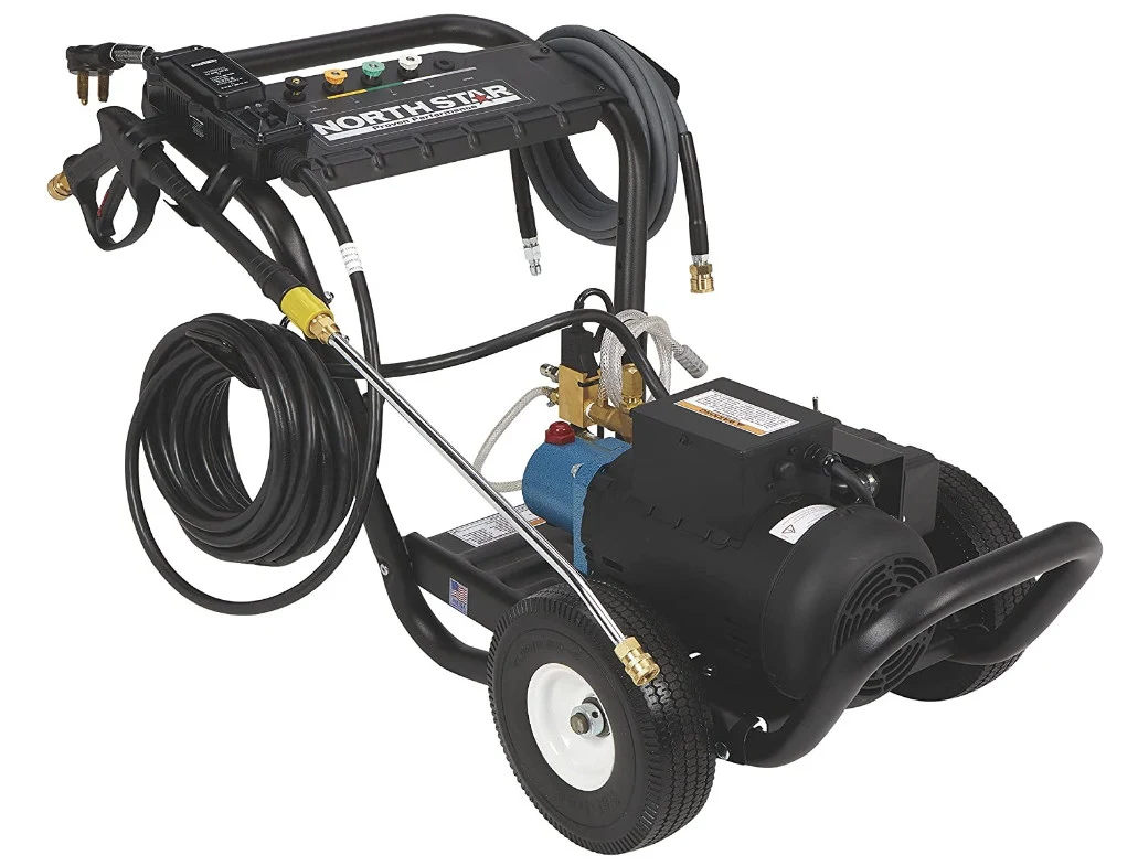 NorthStar Electric Cold Water Total Start/Stop Commercial Pressure Washer -3000 PSI, 2.5 GPM