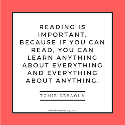 Reading is important, because if you can read, you can learn anything about everything and everything about anything. 