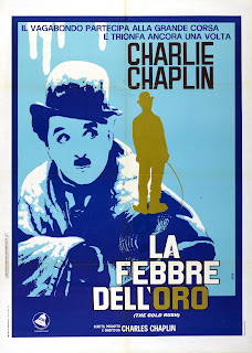 LA FEBBRE DELL'ORO. Italia, reposición 1970s.: 100 x 140 cms. Arte: Renato Ferrini. Imprenta: Sericolor, Roma. LA QUIMERA DEL ORO. The Gold Rush. 1925. Estados Unidos. Dirección: Charles Chaplin. Reparto: Charles Chaplin, Mack Swain, Georgia Hale, Tom Murray, Malcom Waite, Henry Bergman, Betty Morrisey.