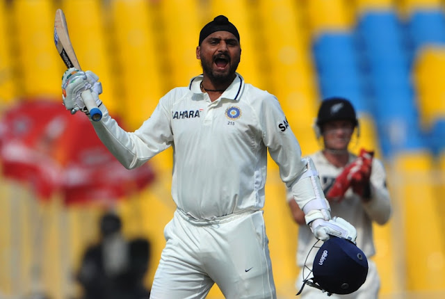 Harbhajan Singh scored fifty