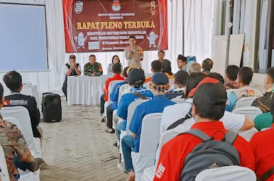 38 Personil Amankan Pleno Rekapitulasi PPK Simokerto