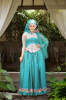 Kebaya Warna Tosca, Sewa Kebaya Jogja