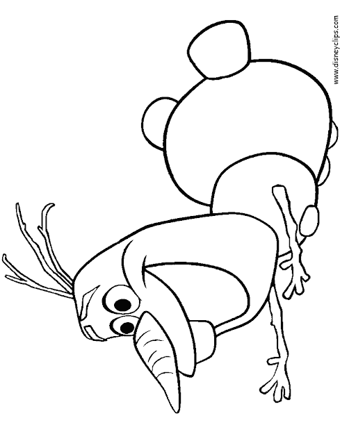 Disneys Frozen Coloring Pages