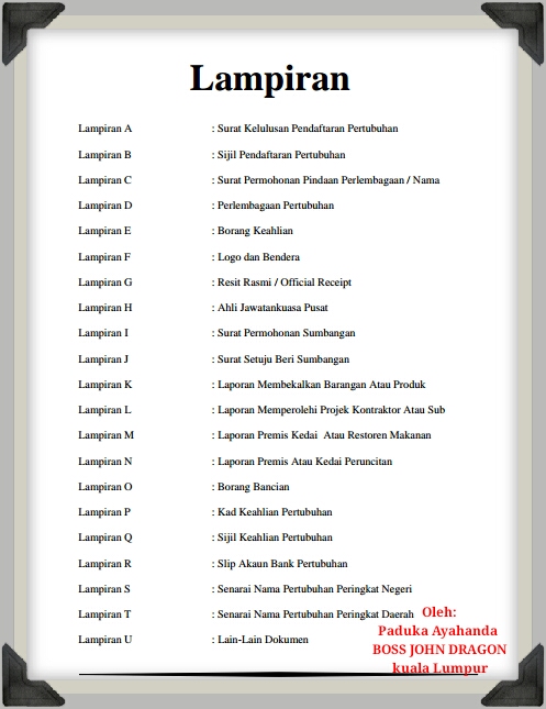 PERTUBUHAN MUALANG MALAYSIA: PROFILE PERTUBUHAN MUALANG 