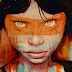 Pele by Michael Shapcott tribal paintings