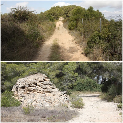 L'ARBOÇ-LA COSTETA-LA PEDRERA, camí de la Pedrera i Barraca de Pedra Seca