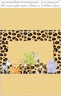 Jungle Toys Free Printable Candy Bar Labels.