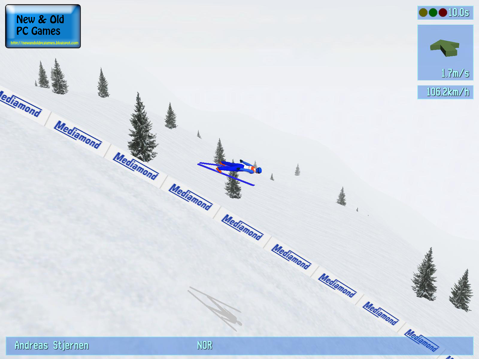 Min Bloggtopp Profil New Old Pc Games with regard to Ski Jumping 3d Game