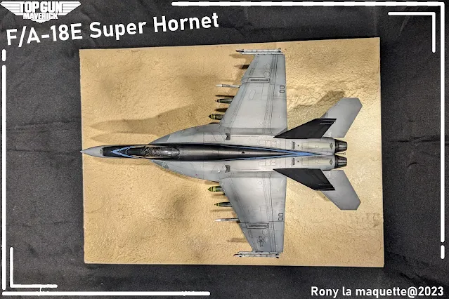 Diorama F/A-18E Super-Hornet de Top Gun : Maverick