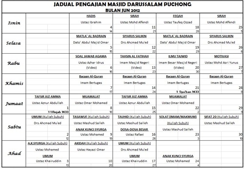 120601 jadual bulan jun
