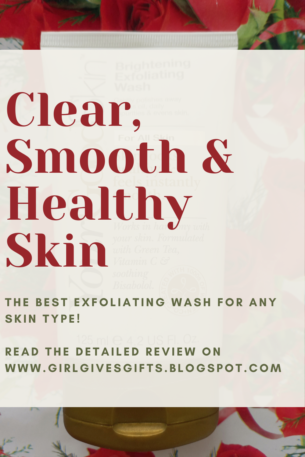 YourGoodSkin Brightening Exfoliating Face Wash - perfect skin care gift for people with oily and acne prone skin! #skincare #facewash #beautytips