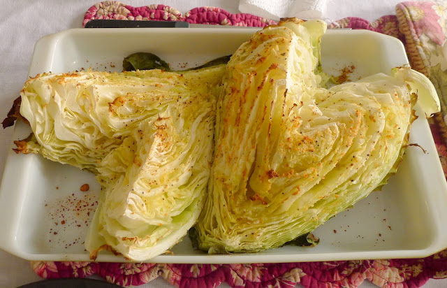 Roasted Caraflex cabbage