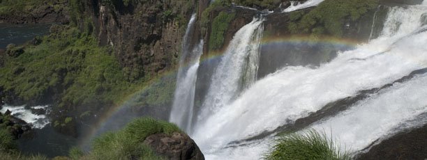Rainbow at Iguazu Falls, Argentina