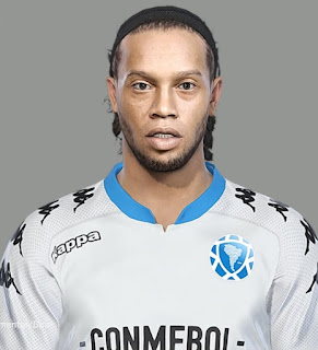 PES 2018 Faces Ronaldinho Gaucho by Kleytonscr