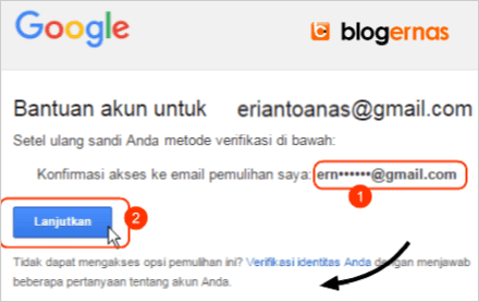 Cara Detail Mengatasi Lupa Password Gmail