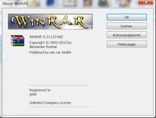 Winrar V5.21 Full Version Incl. Serial Key