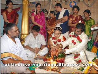 ajith kumar sister marriage photo album