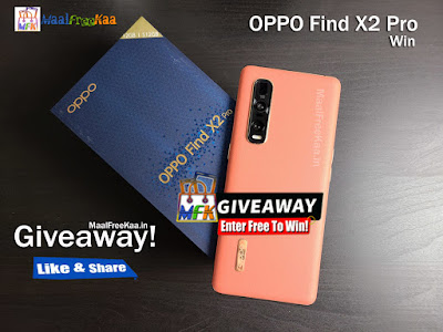 Oppo Find X2 Pro FREE Giveaway
