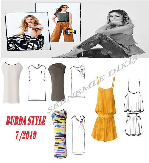 burda dergisi temmuz 7/2019 sayısı bluz