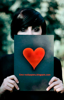 emo heart wallpapers