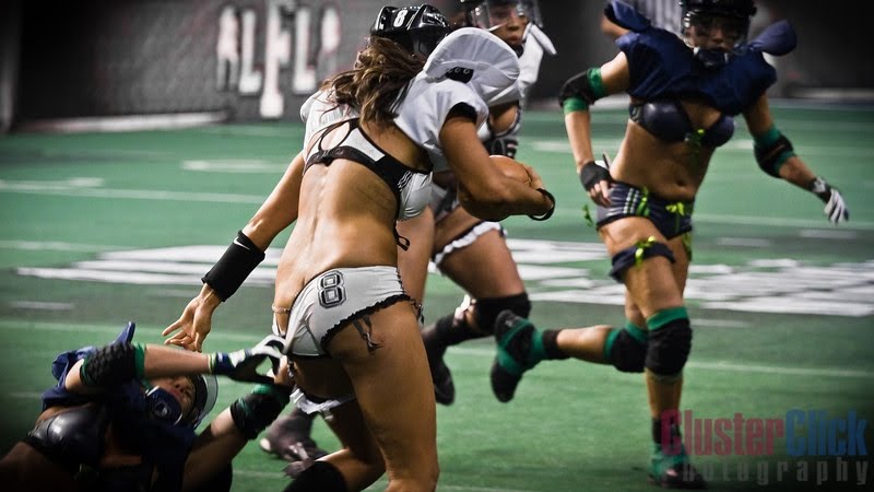 Tech media tainment: Lingerie Football wardrobe malfunctions just.