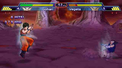 Download Game Dragon Ball Z: Shin Budokai ISO (PSP)