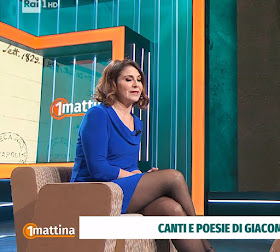 Barbara Capponi abbigliamento Uno Mattina 16 marzo 2023