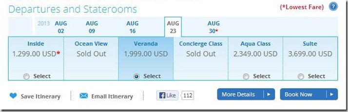 Prices 5-15-13 per Celebrity