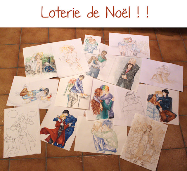 dessins calendrier de tendresses - Loterie