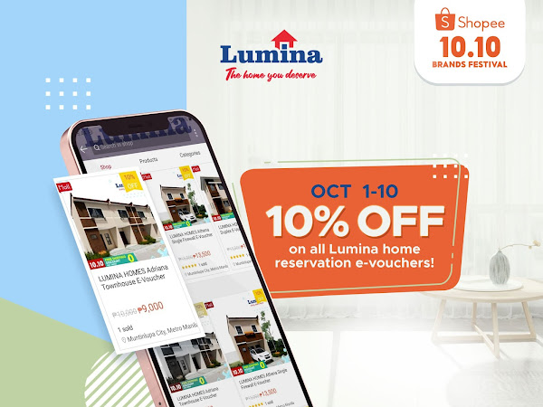 Lumina Homes celebrates ‘giving season’ at Shopee 10.10 Brands Festival