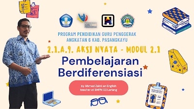 aksi nyata modul 2.1 pembelajaran berdiferensiasi dan juga sekaligus pembelajaran sosial emosional