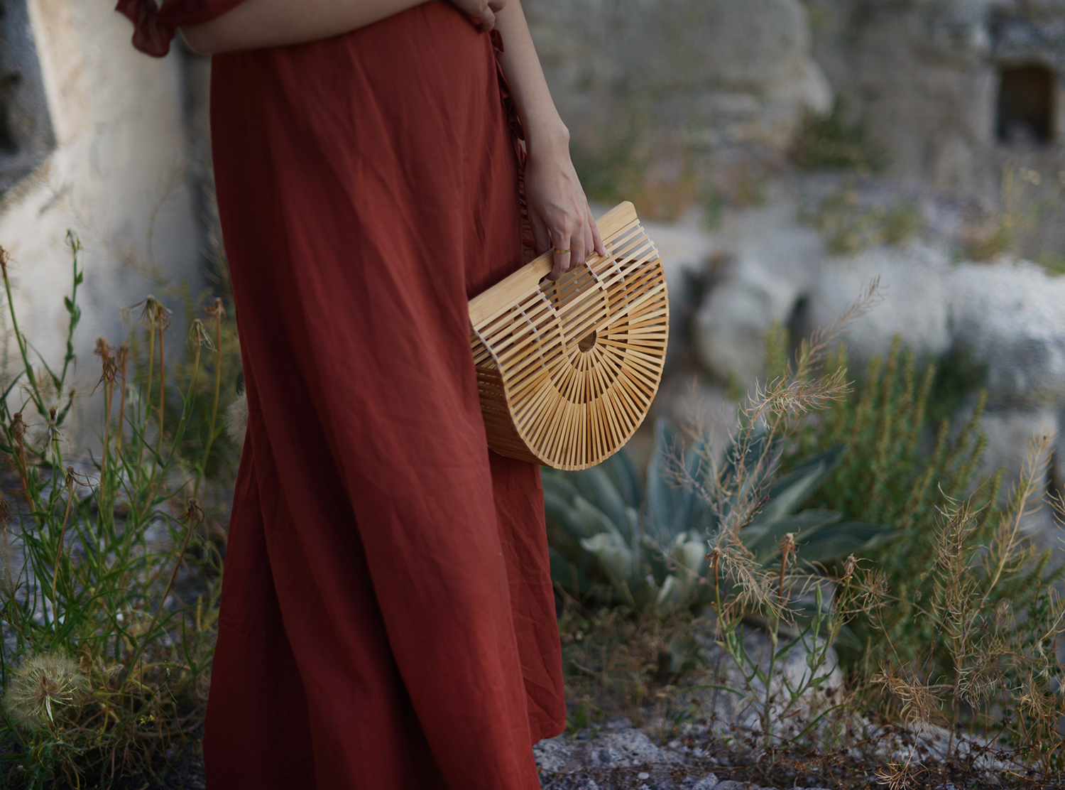 Red Wrap Dress Goreme Cappadocia / Red / FOREVERVANNY.com