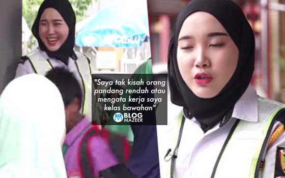 "Tak kisah apa orang kata, asalkan saya buat kerja halal 