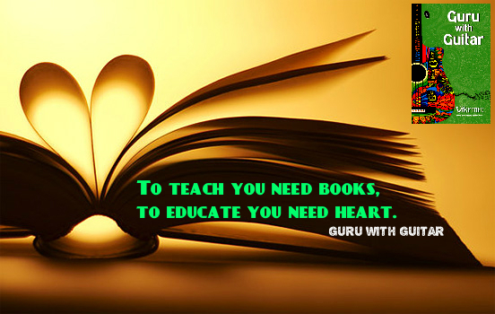 teach_books_educate_heart_quote_guru_with_guitar_vikrmn_tune_play_repeat_chartered_accountant_ca_author_srishti_vikram_verma_tpr_Kuwait