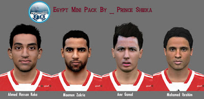 PES 2016 Egypt Mini Facepack by Prince Shieka