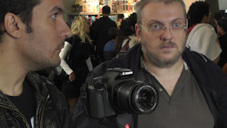 Con Xavi Capadocius (Radical Reset) en el Salón del Manga (2012)  