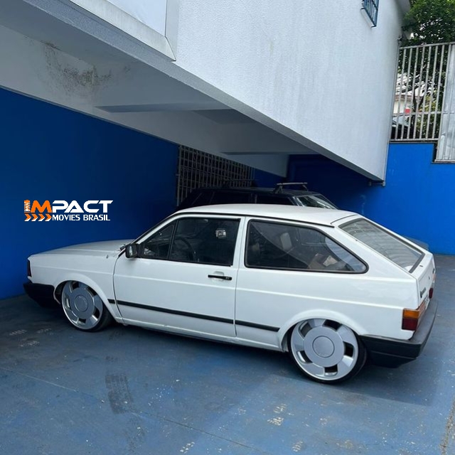 VW Gol Quadrado Rebaixado Aro 16 Suspensão Rosca - Impact-Movies Brasil