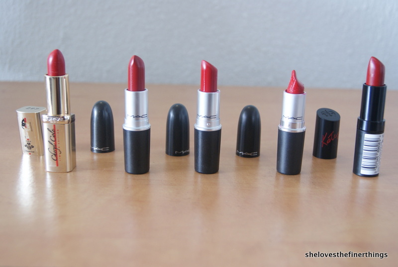 Makeup Five Shades Of Red Wande Thorpe