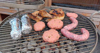 A lovely BBQ for a Sunday evening