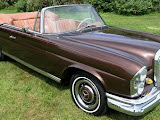 1968 Mercedes-Benz 250SE Cabriolet Convertible : muscle car from jermany