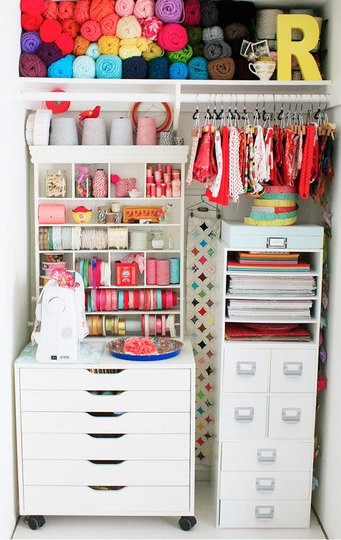 DIY Craft Room Storage Ideas