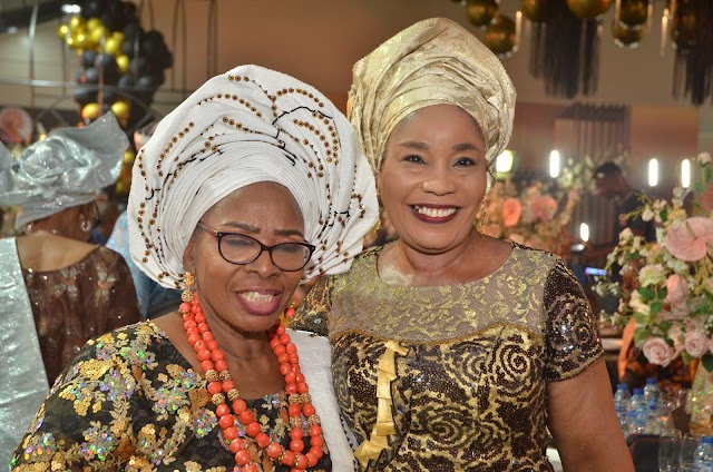 At Chief Mrs Lana Olonisakin's 80th Birthday In LAGOS