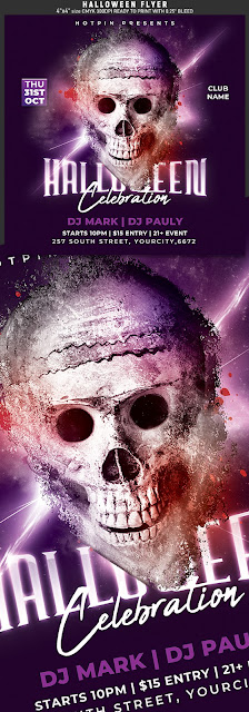  Halloween Flyer Template